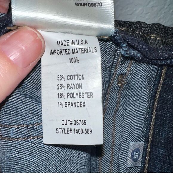 Citizens of Humanity Womens Stretch Denim Skinny Fit Avedon Jeans Blue Size 26 - Picture 14 of 14